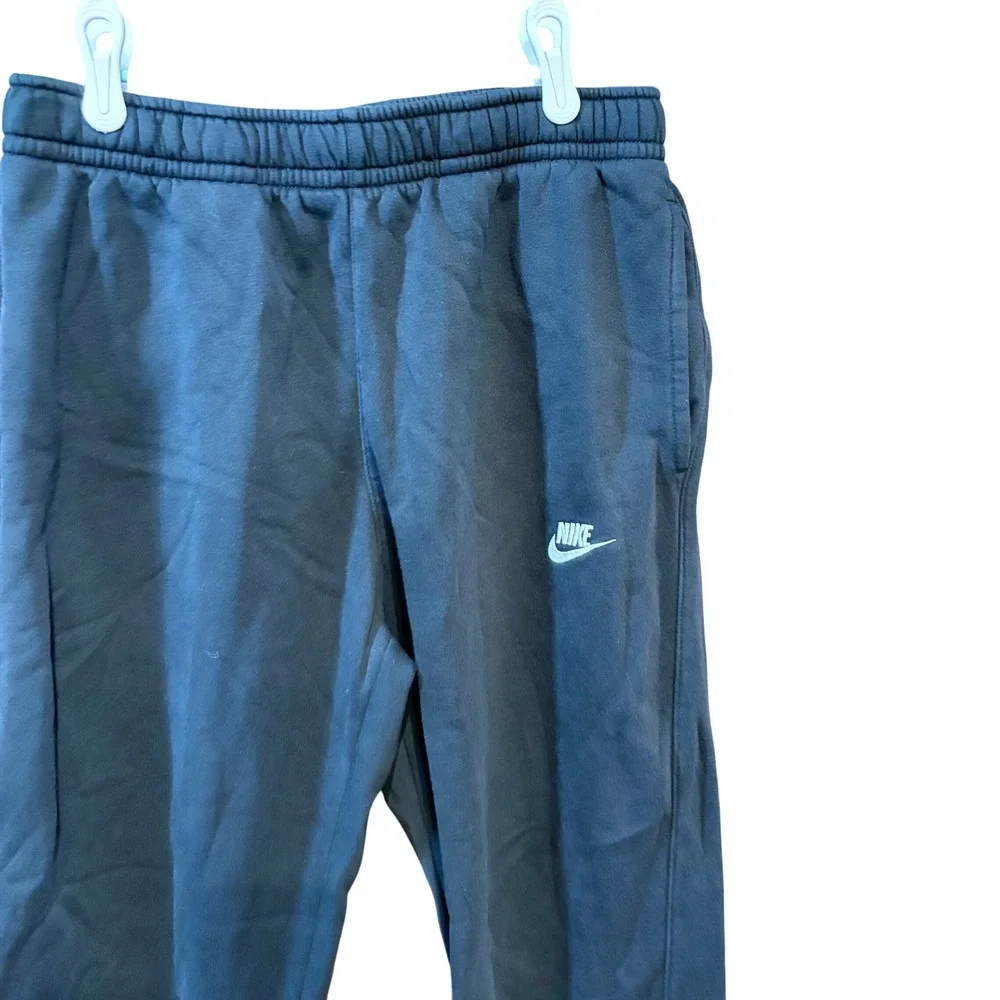 Nike Sportswear Club Fleece Joggers Mens Medium Black Sweatpants BV2671-010